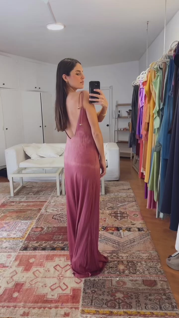 VESTIDO ESCOTE ASIMETRICO
